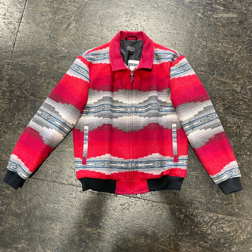 Pendelton new with tags short bomber style wool jacket.